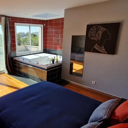La Mazal, Bord De Mer, Piscine, Double Baignoire Balneo, Climatisation Sete
