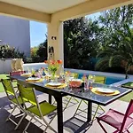 فيلة La Mazal, Bord De Mer, Piscine, Double Baignoire Balneo, Climatisation