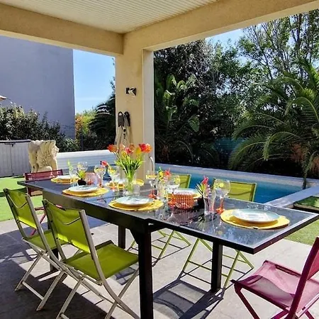 וילה La Mazal, Bord De Mer, Piscine, Double Baignoire Balneo, Climatisation